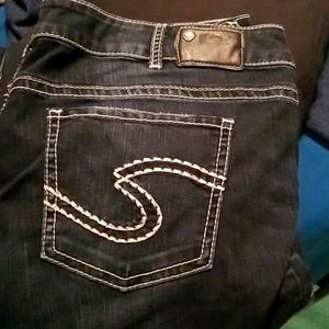Silver Suki Jeans - Plus Size 26/L33